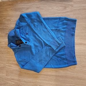 AE Mens Quarter Zip Sweater